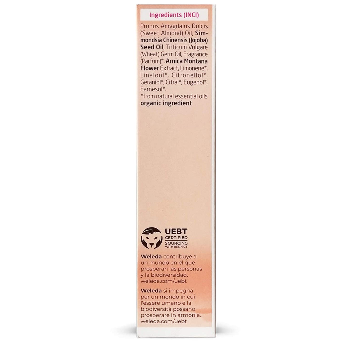 Weleda Stretch Mark Massage Oil - Plant-Rich Formula with Vitamin E | 3.4 Fl Oz
