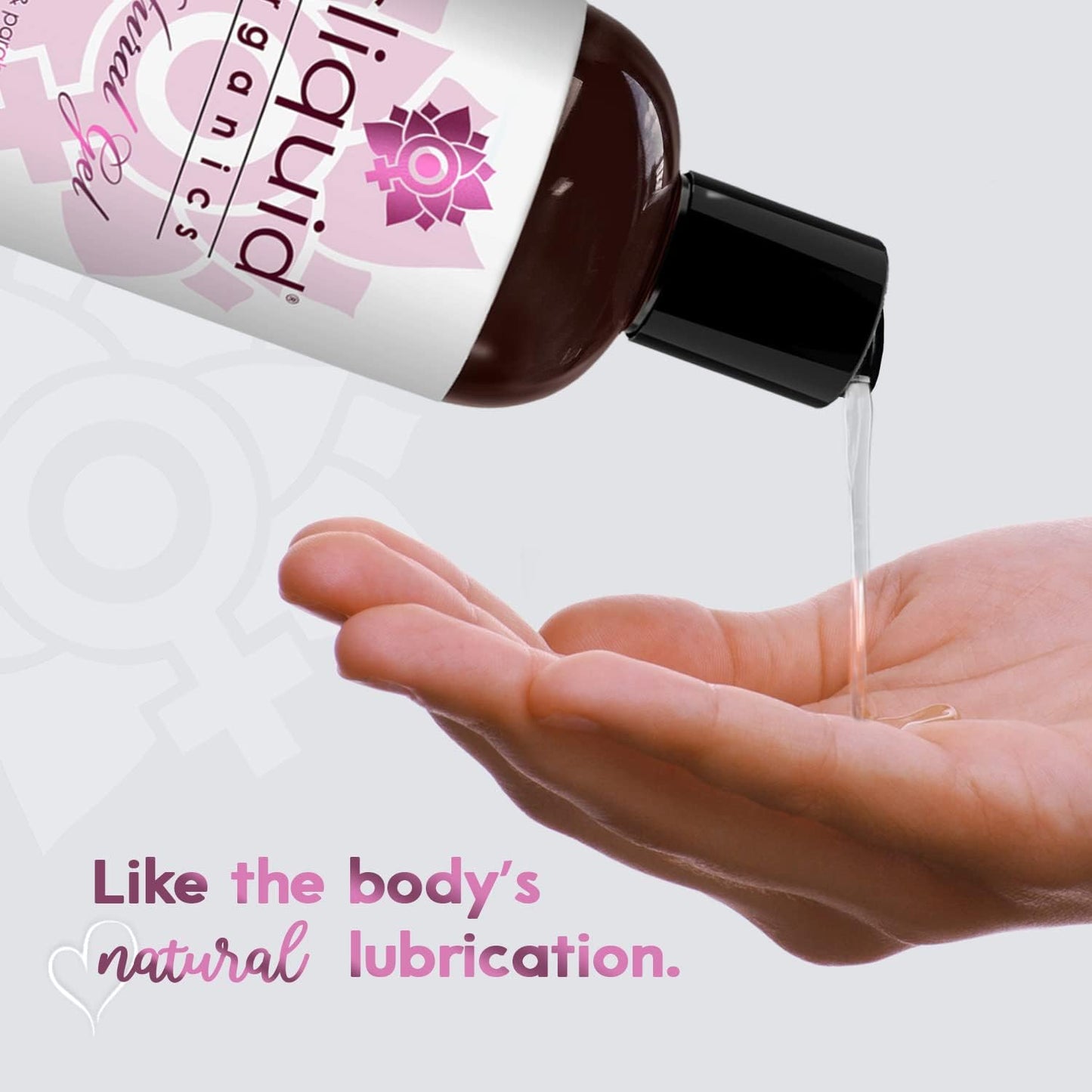 Sliquid Organics Water-Based Lubricant - Aloe Vera Infused, Natural Gel for Couples, Unscented, 4.2 Fl Oz