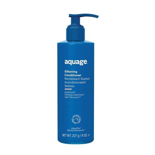 AQUAGE SeaExtend Silkening Conditioner - Frizz-Free, Sleek Styling & Improved Manageability | 8 oz