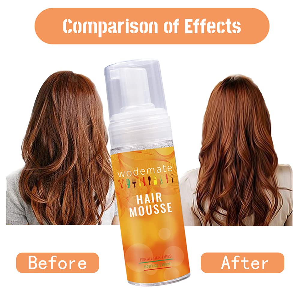 Skiennix Mousse for Curly Hair - Extra Firm Edge Control, Humidity Resistant, 150ml