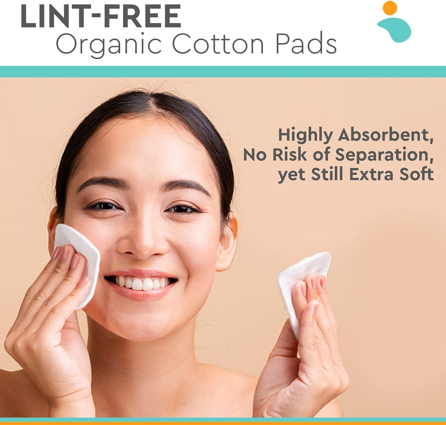 Cotton Rounds & Pads (240 Count (Pack of 3), Extra Large & Pressed)