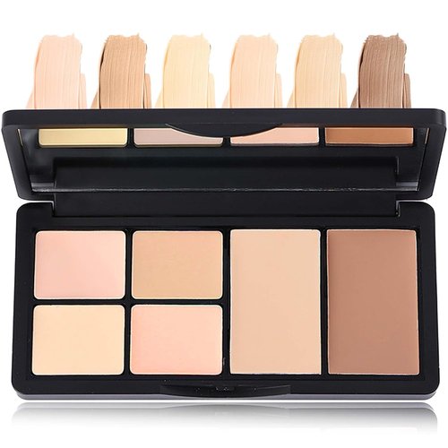 Regine Switzerland Color Correcting Concealer Palette - Long-Lasting Cream Contour for Dark Circles & Blemishes | #02