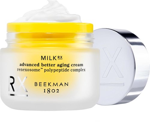 Beekman 1802 Milk RX Advanced Collagen Moisturizer – 4X Retinol Alternative with Goat Milk Exosomes, 1.69 fl oz
