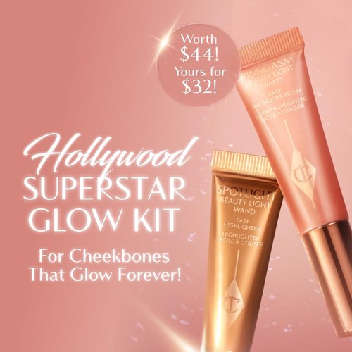 Charlotte Tilbury Beauty Light Wand | Liquid Highlighter & Blush - Soft-Focus Pearlescent Finish