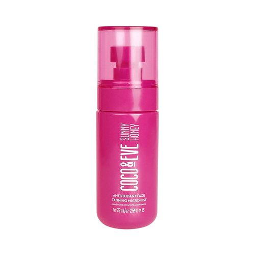 Coco & Eve Face Tanning Micromist - Ultra Fine Sunless Tanner with Hyaluronic Acid | Fast-Absorbing, Streak-Free Glow, 2.54 Fl Oz