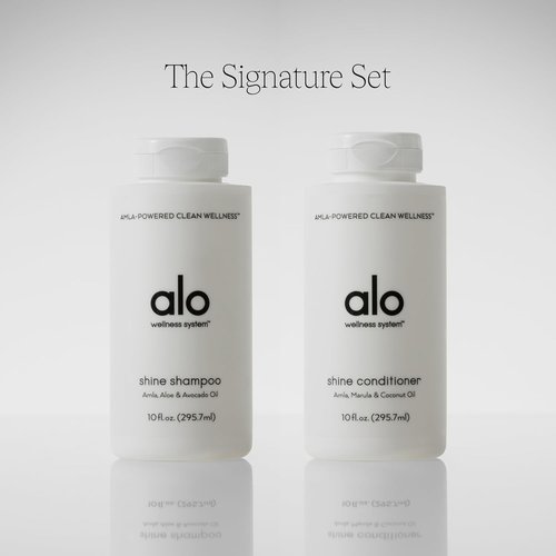Alo Shine Conditioner - Shine Boosting Formula with Botanical Oils for Weightless Hydration | 10 fl. Oz