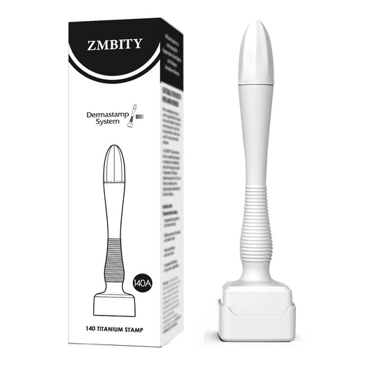 Titanium Microneedles Derma Stamp - Effective Microneedling Tool for Skin Care | 0.25mm Size for Men & Women
