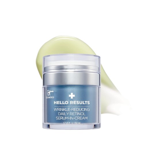 IT Cosmetics Hello Results Retinol Serum-in-Cream - Firming Anti-Aging Face Cream with Niacinamide & Vitamins