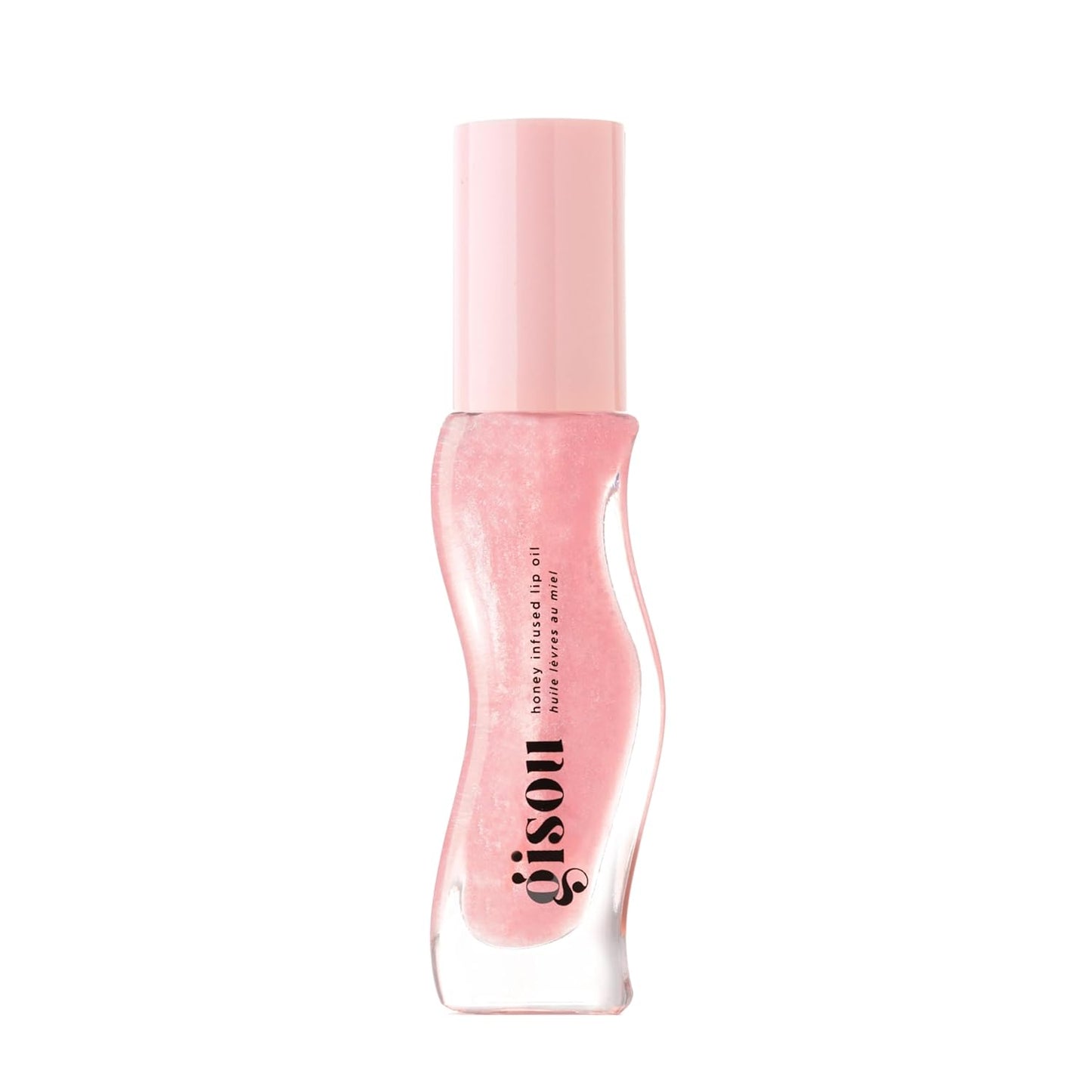 Gisou Honey Infused Lip Oil - Hydrating Glossy Formula with Mirsalehi Honey & Jojoba Oil | Watermelon Sugar, 0.27 Fl Oz