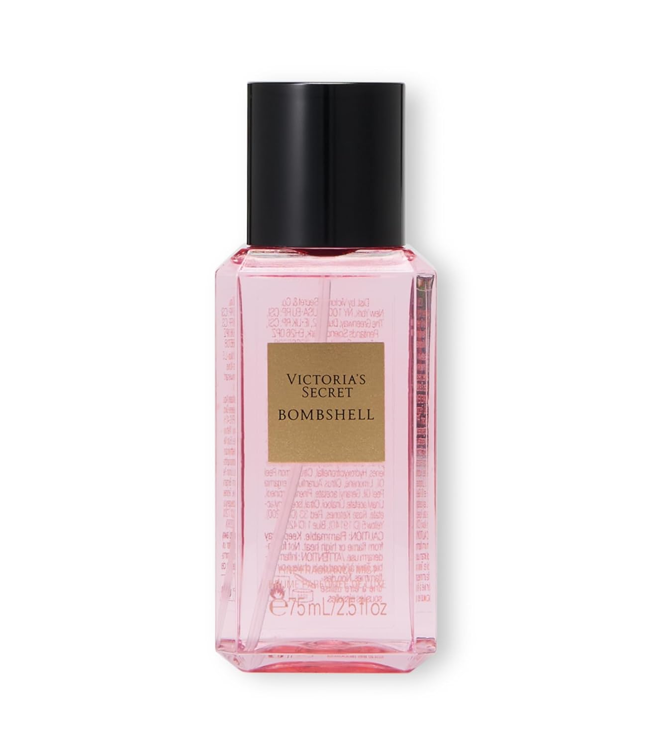 Victoria's Secret Bombshell Mini Fragrance Mist - Travel Size Body Spray with Passion Fruit, Peony & Vanilla Orchid (2.5 oz)