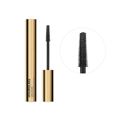 Hourglass Unlocked Instant Extension Mascara - Dramatic Lift & Definition for Natural-Looking Lashes | 16-Hour Smudge-Proof Wear