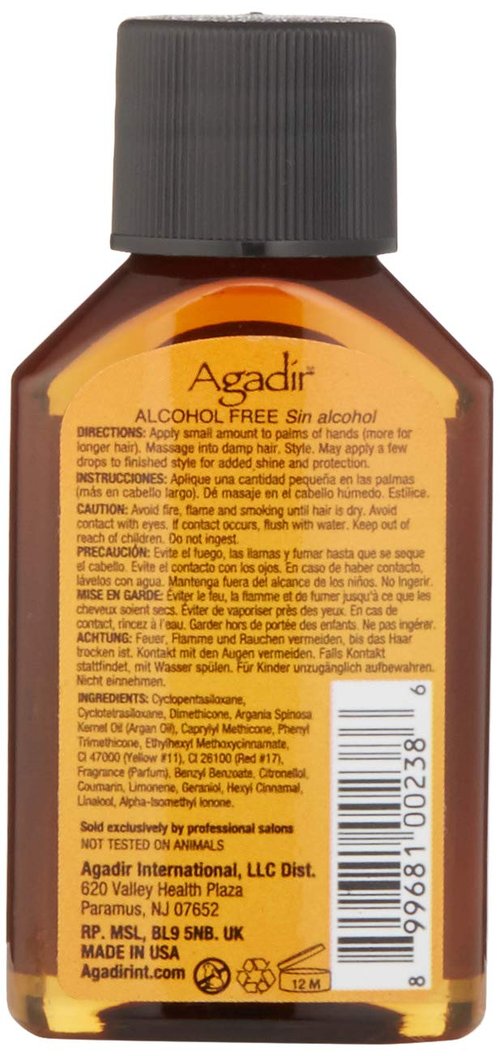 Agadir Argan Oil Hair Treatment - Nourishing Formula for Silky Smooth Hair | 1 Fl Oz