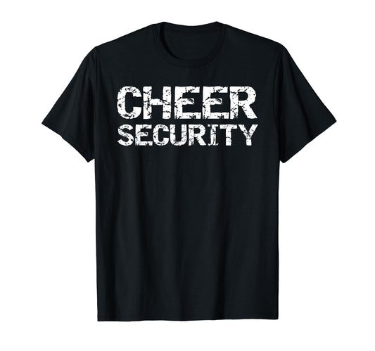 Easy Halloween Costume for Parents Lazy Dad Cheer Security T-Shirt