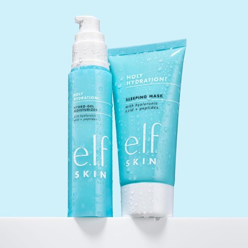 e.l.f. SKIN Holy Hydration! Sleeping Mask - Moisturizing & Plumping Dual-Use Face Mask 2.7 oz