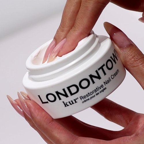 LONDONTOWN Kur Restorative Nail Cream - Nourishing Formula for Healthy Nails | 1 Fl Oz