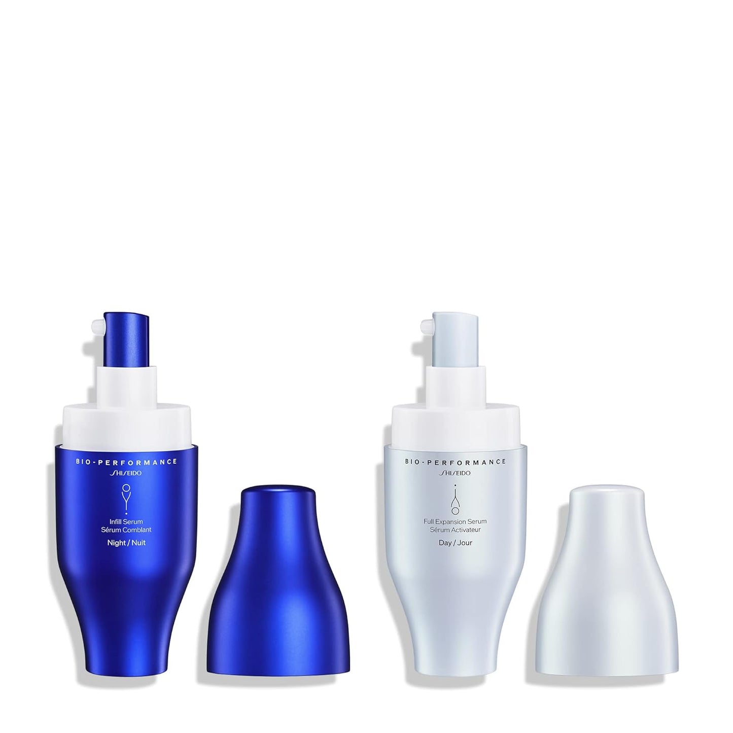 Shiseido Bio-Performance Skin Filler Serum - Two-Step Night & Day Formula for Plump, Firm Skin