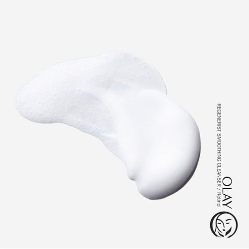 Olay Daily Facial Cleanser - Retinol, Peptides & Glycerin for Smooth, Hydrated Skin | 16 Oz