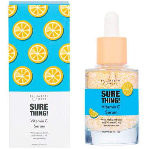 Elizabeth Mott Vitamin C Serum - Lightweight Hydrating Serum for Uneven Skin Tone | 1 fl oz, Vegan & Cruelty-Free