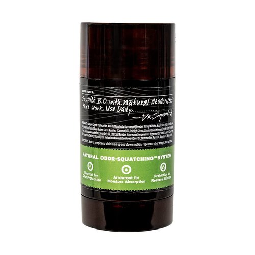 Dr. Squatch Natural Deodorant for Men – Odor-Squatching Men's Deodorant Aluminum Free - Alpine Sage 2.65 oz (1 Pack)