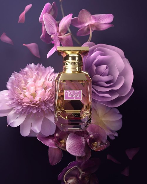 Afnan Violet Bouquet Eau De Parfum for Women - 2.7 Fl. Oz | Elegant Floral Fragrance