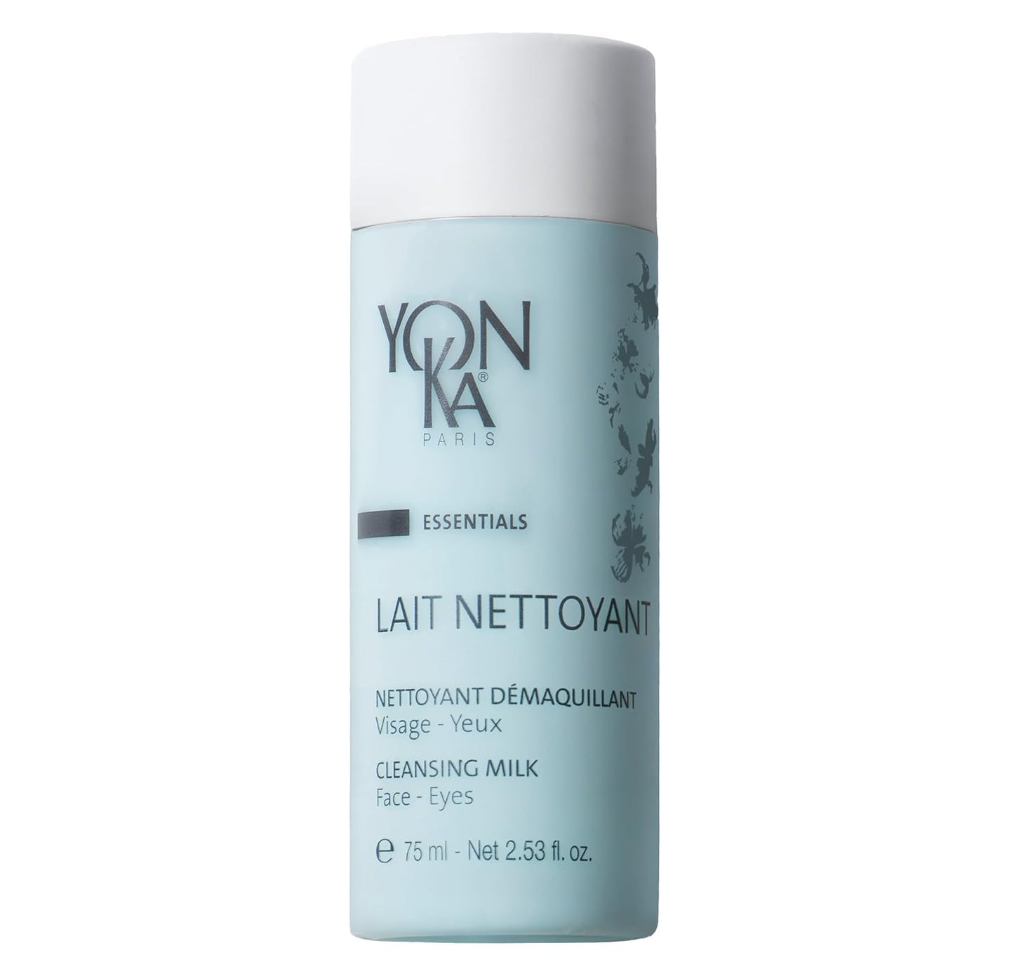 Yon-Ka Lait Nettoyant Cleanser Set - Gentle Plant-Based Milk Cleanser & Makeup Remover | Full Size & Travel Size, 6.76 fl oz & 2.53 fl oz
