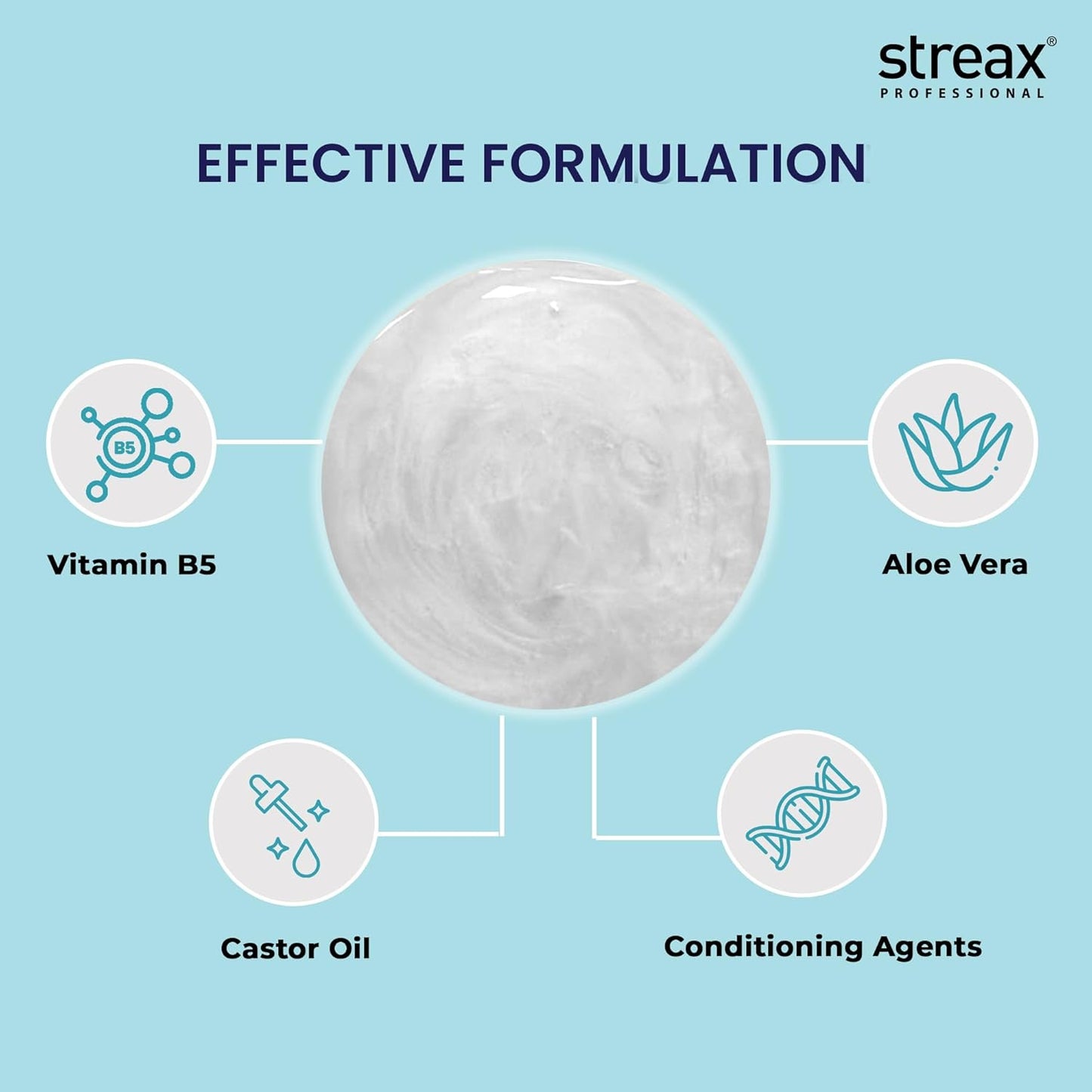 Streax Pro Leave-In Conditioner - Nourishing Formula for Soft, Manageable Hair | 100ml