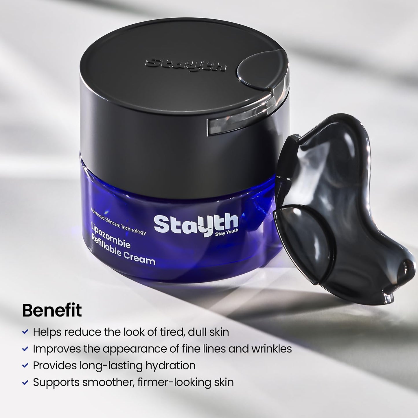 Zombie Reset Cream - Hydrating Face Moisturizer with Peptides & Liposome for Radiant Skin | 50ml