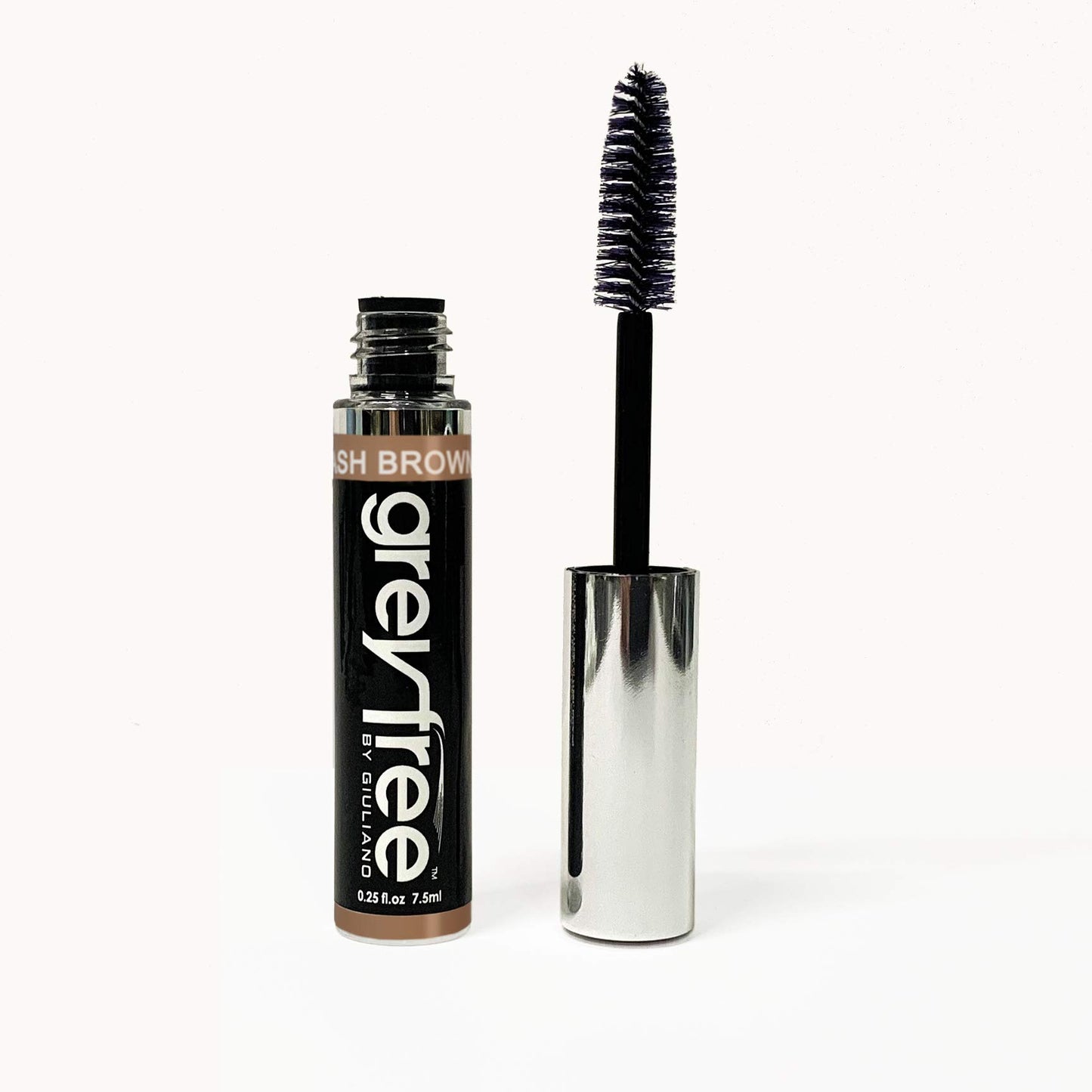 Root touch up, temporary hair color to cover gray hairlines, eyebrows, Mustache & Beards Greyfree 2 PACK (ASH BROWN)