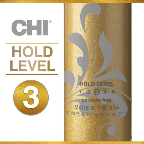CHI Keratin Flex Finish Hair Spray - Lightweight, Long-Lasting Hold & Frizz Control | Unscented 10 Oz
