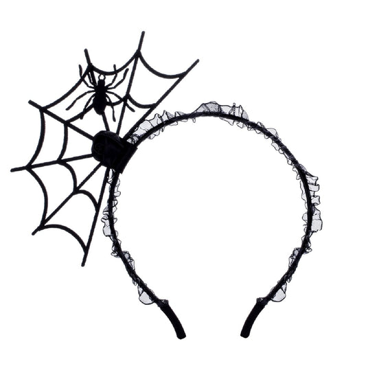 Love Sweety Halloween Spider Ghost Pumpkin Hair Hoop Cosplay Devil Headband (Spider)