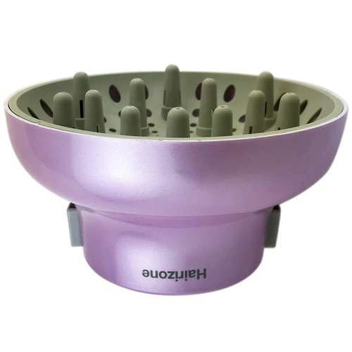 Hairizone Universal Hair Diffuser - Adaptable for Blow Dryers | Perfect for Curly or Wavy Hair, Lavender