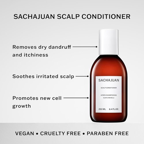 SACHAJUAN Scalp Conditioner - Relieve Dry Itchy Scalp & Dandruff with Salicylic Acid & Rosemary Oil