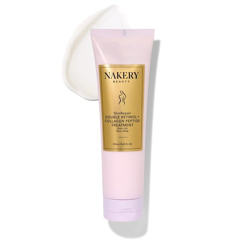 Nakery Beauty Retinol Cream - Anti-Aging Moisturizer with Collagen & Hyaluronic Acid | All Skin Types, Day & Night Use