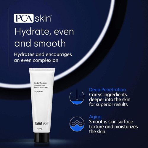 PCA SKIN Daily Body Therapy Lotion - Nourishing 12% Lactic Acid Moisturizer, Fragrance-Free (7 oz)