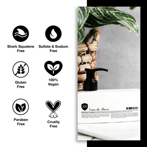 Number 4 Hydrating Hair Conditioner - Moisturizing Deep Conditioner for Dry, Damaged Hair | 8.5 oz