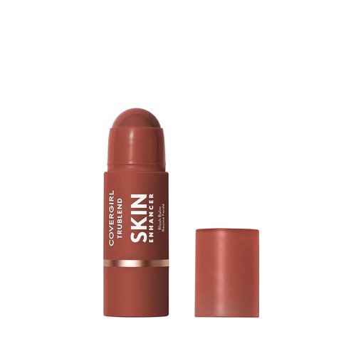 COVERGIRL Trublend Blush Balm Stick - Vegan Formula, Effortless Application, Non-Greasy | 245 Toasted Chai