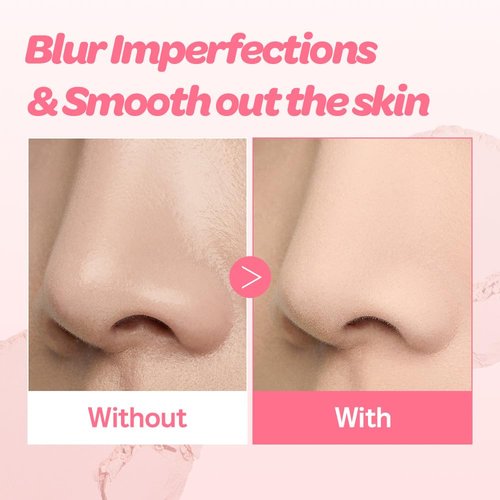 I'M MEME Compact - Tone-Up Pact | Korean Setting Powder for Pink Blur Effect, 0.35 Oz