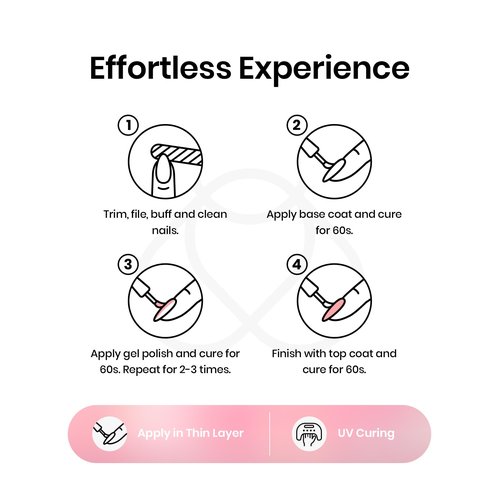 Beetles Pink Gel Polish - Barely Pink 15ML/0.51Fl Oz, Light Pink Gel Nail Polish, Soak Off UV LED Lamp Nail Art, Long-Lasting Manicure Salon DIY Home Easter Spring Nails