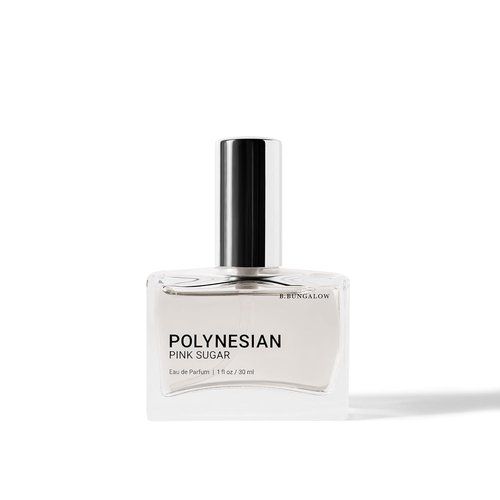 Beachwaver Co. B. Bungalow Polynesian Pink Sugar Fragrance - Full Size (1 Fl Oz) | Caribbean Coconut & Mandarin Notes
