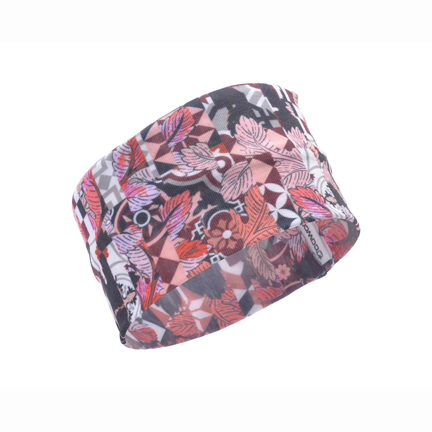 CowCow Womens Floral Dark Valentine Day Lightweight Headscarf