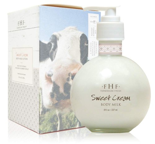 FarmHouse Fresh Sweet Cream Body Milk - Nourishing Hydration for Soft, Smooth Skin | 8 oz