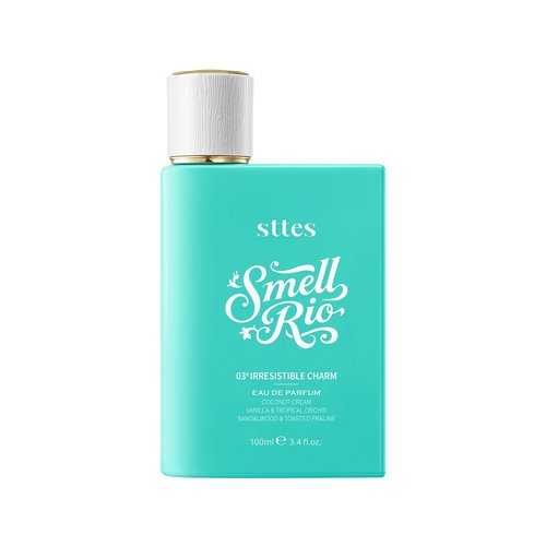 Sttes Smell Rio Perfume 03# (Irresistible Charm) Perfume for Women – Long-Lasting Hair Coconut, Vanilla & Toasted Praline Notes – Sweet Scentual Fragrance Eau de Parfum 100ml (3.4 fl oz)