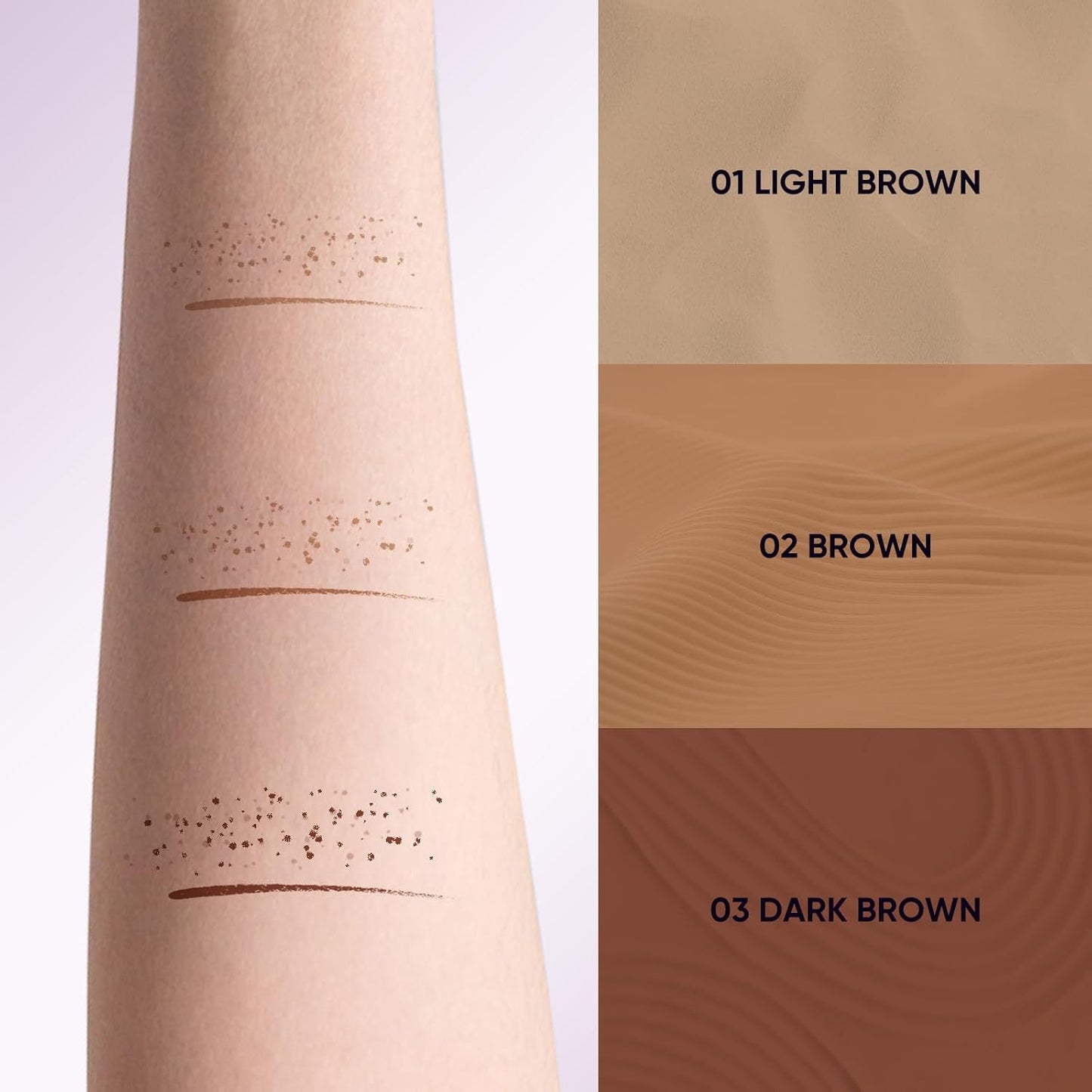 2CHILL Dual Ended Freckle Pen - 2-in-1 Microblading & Eyebrow Pen | Waterproof Natural Freckles (02 Brown)