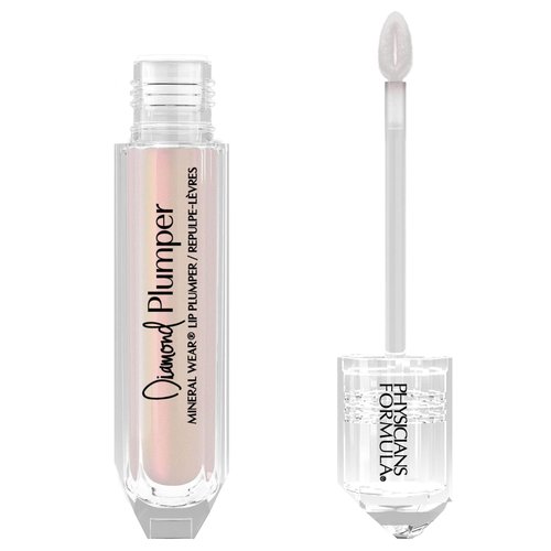 Physicians Formula Mineral Wear Diamond Lip Plumper Gloss - Dermatologist Tested, Light Pink Shade