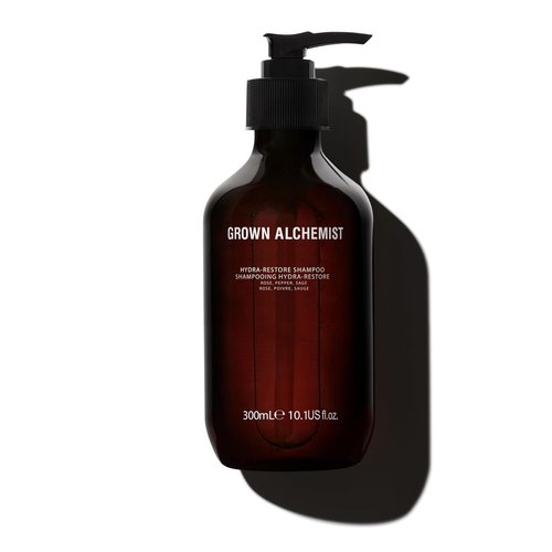 Grown Alchemist Daily Shampoo - Hydra-Restore with Rose, Black Pepper & Sage | 300mL Moisturizing Formula