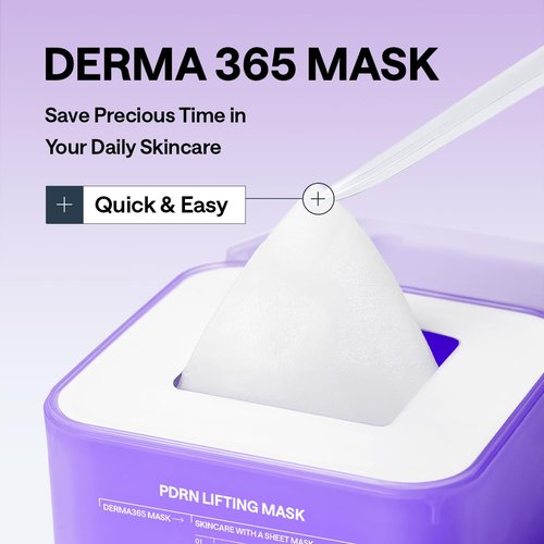 Mediheal Derma 365 Daily Mask - PDRN & Hyaluronic Acid for Deep Moisturization | 30 Sheets