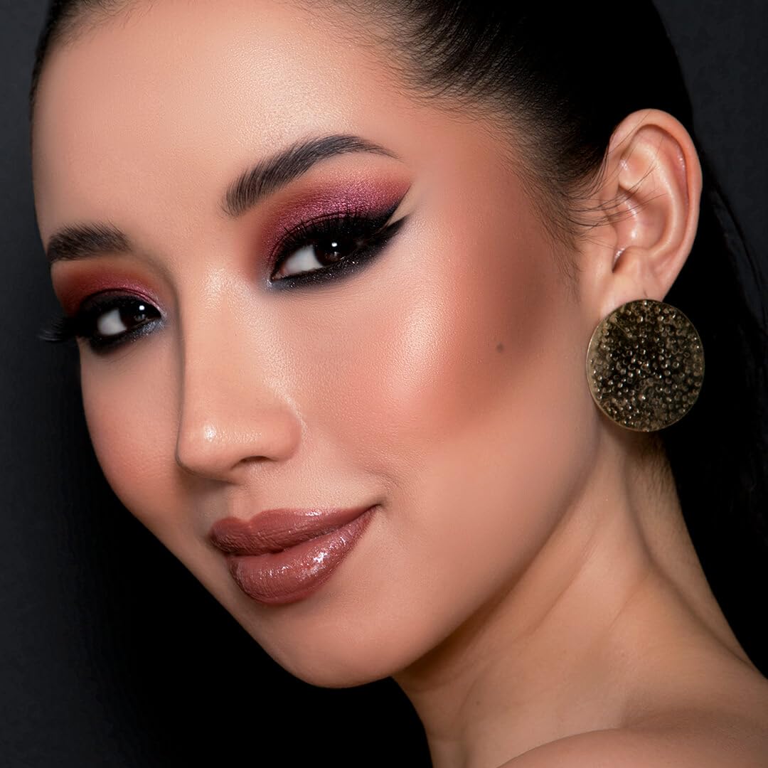 Sigma Beauty Warm Neutrals Eyeshadow Palette - 14 Highly Pigmented Shades in Matte, Shimmer & Metallic Finishes
