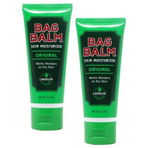 Bag Balm - Vermont's Original Hand Moisturizer | Dry Skin Treatment for Hands & Heels - 2oz Tube (Pack of 2)