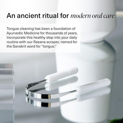 Boka Tongue Scraper - Stainless Steel Cleaner for Adults & Kids with Travel Case | Freshen Breath (Pack of 2)