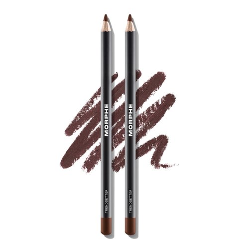 Morphe Color Pencil Bundle - Cream Lip Liner Pencil with a Zero-Tugging Formula - Effortlessly Lines, Defines & Shapes Lips - Trendsetter (2 Count)